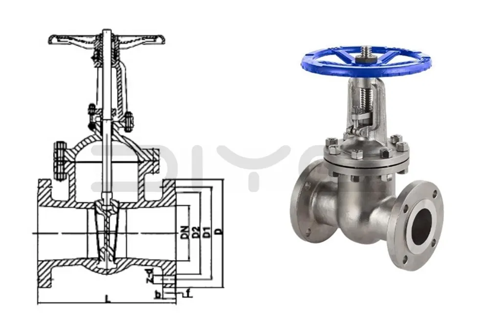 Stainless Steel Gate Valves 30нж41нж