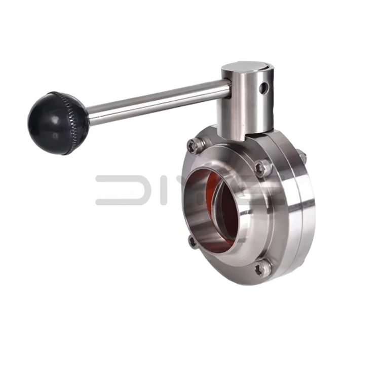 Лесен СМС санитарен вентил за пеперутка