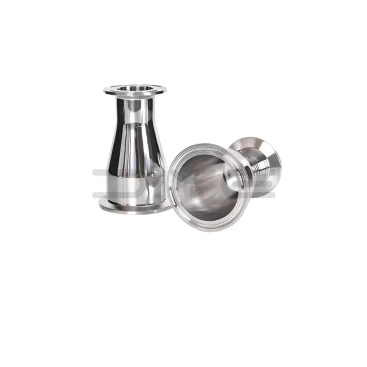 Концентричен редуктор за санитарна стегач од не'рѓосувачки челик